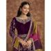 Picture of Resplendent Chiffon Purple Anarkali Salwar Kameez