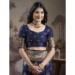 Picture of Amazing Silk Midnight Blue Saree