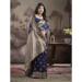 Picture of Amazing Silk Midnight Blue Saree