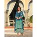 Picture of Rayon Dark Slate Grey Readymade Salwar Kameez