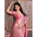 Picture of Comely Brasso Pale Violet Red Saree