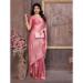 Picture of Comely Brasso Pale Violet Red Saree