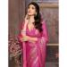 Picture of Good Looking Brasso Medium Violet Red Saree