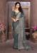 Picture of Grand Brasso Dark Slate Grey Saree