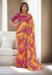 Picture of Sightly Chiffon Fire Brick Saree