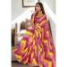 Picture of Sightly Chiffon Fire Brick Saree